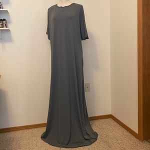 LuLaRoe Maria 3XL Dark Gray